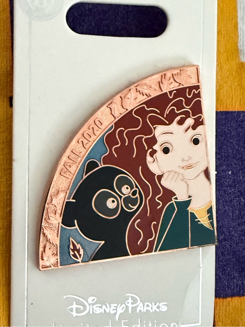Disney Merida Fall 2020 Limited Edition Pin Quarterly LE 3000